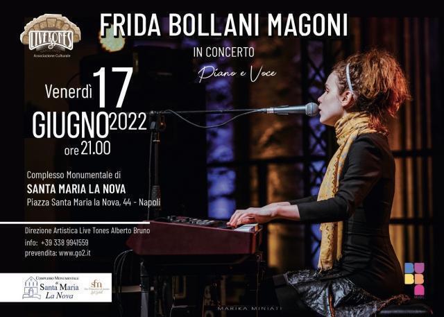 La straordinaria Frida Bollani Magoni per la prima volta in concerto a Napoli
