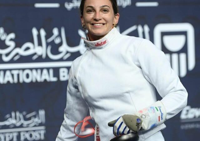 Rossella Fiamingo bronzo ai Mondiali di scherma in Egitto