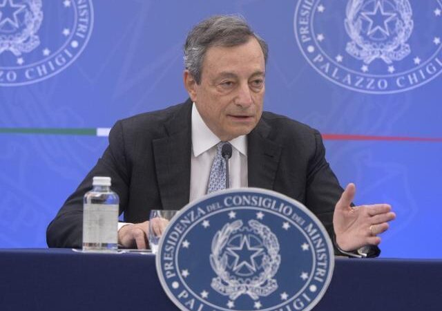 Draghi “L’accordo sul grano sia il primo passo verso la pace”
