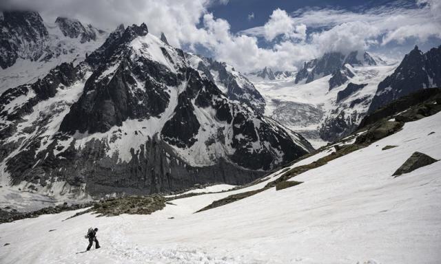 I ghiacciai svizzeri hanno il perso 6% del loro volume
