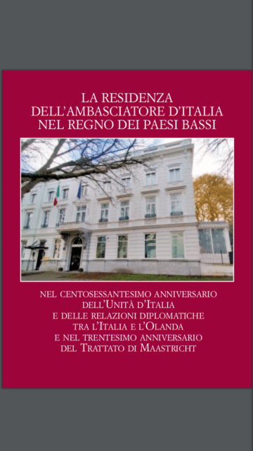 La Residenza dell’Ambasciatore d’Italia nel Regno dei Paesi Bassi