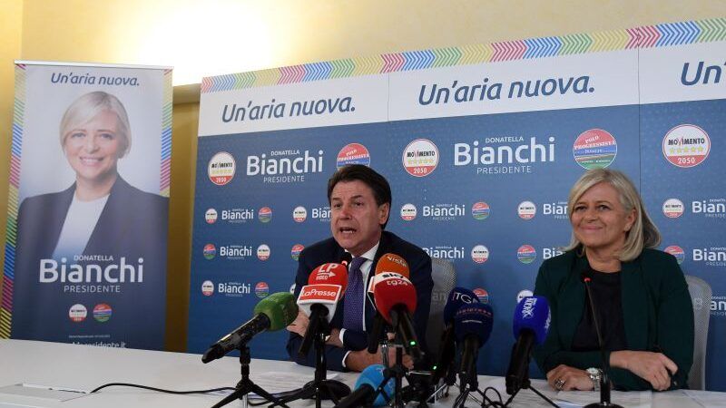 Conte “No al campo largo con Italia Viva e Azione”