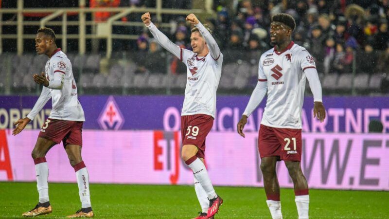 Colpo Torino al “Franchi”, Miranchuk stende la Fiorentina