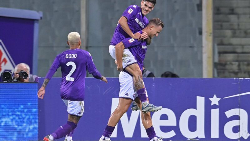 Fiorentina-Sampdoria 1-0, Barak manda i viola ai quarti