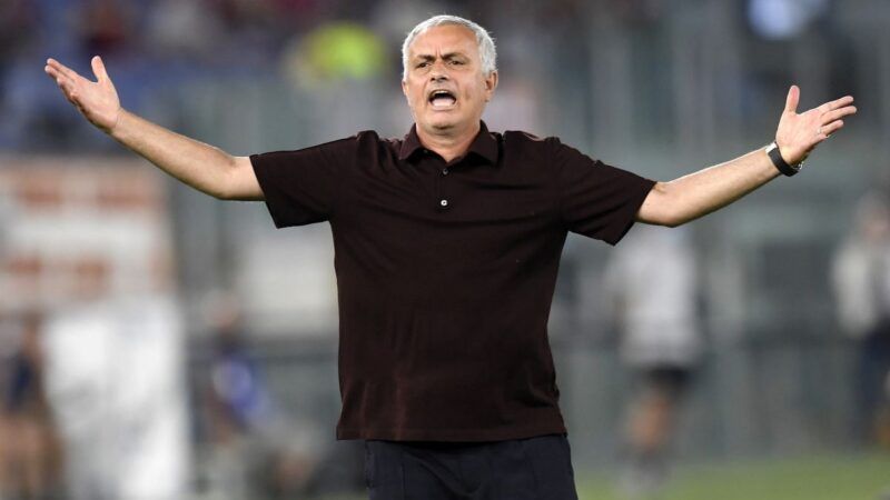 Squalifica sospesa, Mourinho in panchina per Roma-Juve