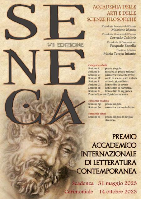 Premio Seneca 2023: la filosofia come scienza del vivere