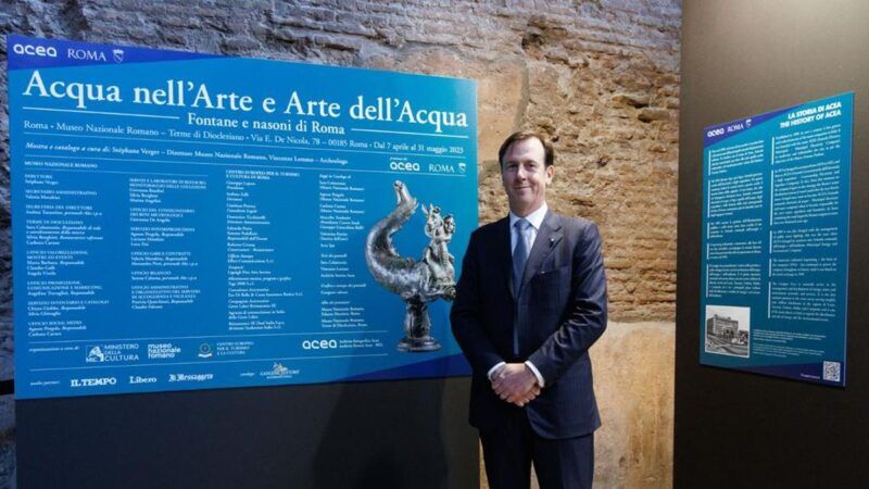 Acea, a Roma la mostra “Acqua nell’Arte e Arte dell’Acqua”