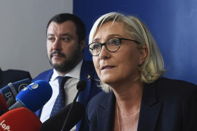 Le Pen “Meglio Salvini di Meloni, lei è con la Nato”