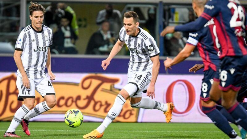 Bologna-Juventus 1-1, Milik risponde a Orsolini