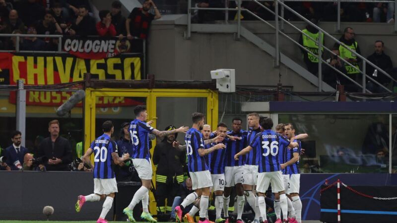 Milan-Inter 0-2, decidono Dzeko e Mkhitaryan