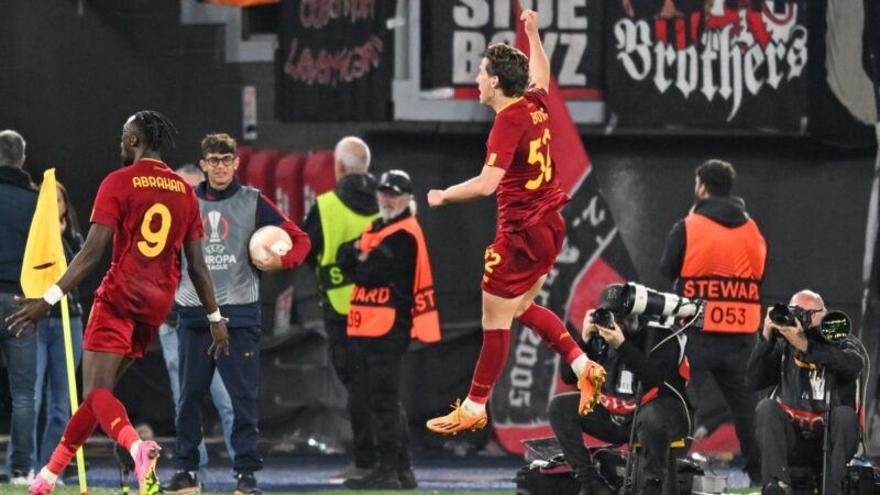 La Roma batte 1-0 il Bayer Leverkusen, la decide Bove