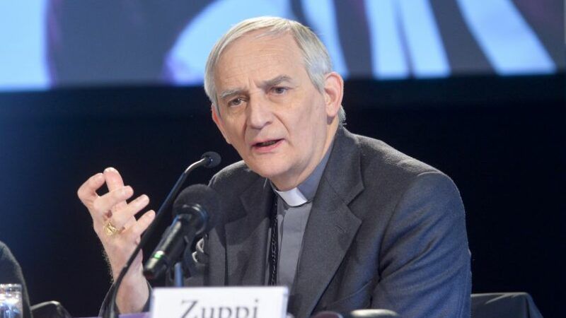 Ucraina, il cardinale Zuppi a Kyiv come inviato del Papa