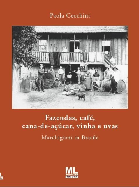 Fazendas, café, cana-de-açucar, vinha e uvas. Marchigiani in Brasile