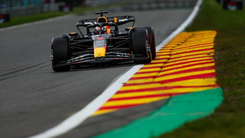 Verstappen vince anche in Belgio e podio Ferrari con Leclerc