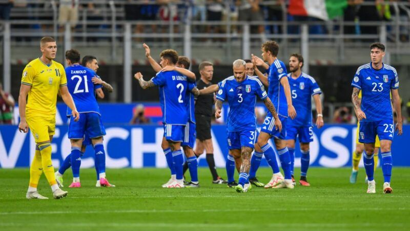 Doppietta di Frattesi, l’Italia batte 2-1 l’Ucraina