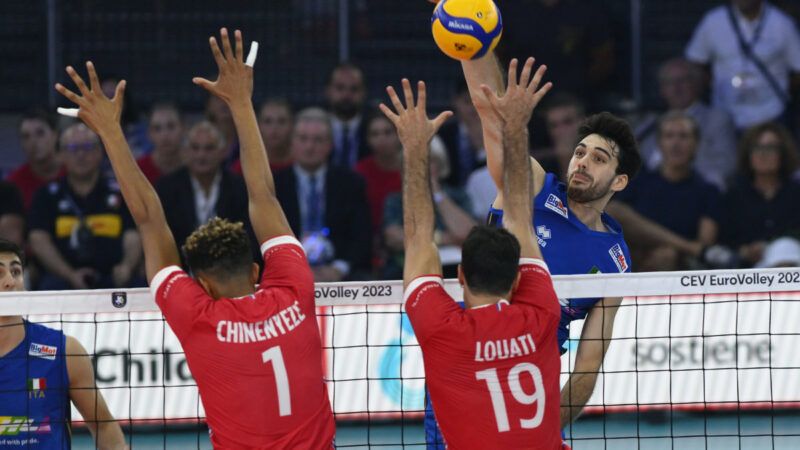 Italia in finale agli Europei di volley, Francia ko