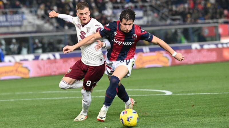 Torino battuto 2-0, il Bologna continua a sognare l’Europa