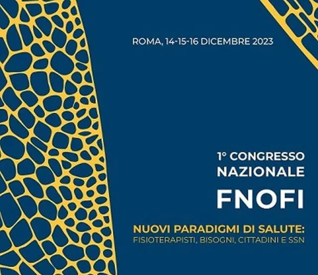 Fisioterapia, a Roma il primo congresso nazionale Fnofi