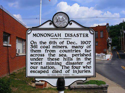 6 Dicembre 1907 USA tragedia MONONGAH. Italiani morti nelle miniere americane