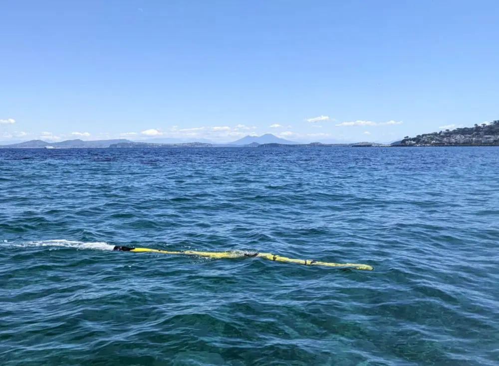 Terna sperimenta l’uso di un drone sottomarino per ispezione dei fondali
