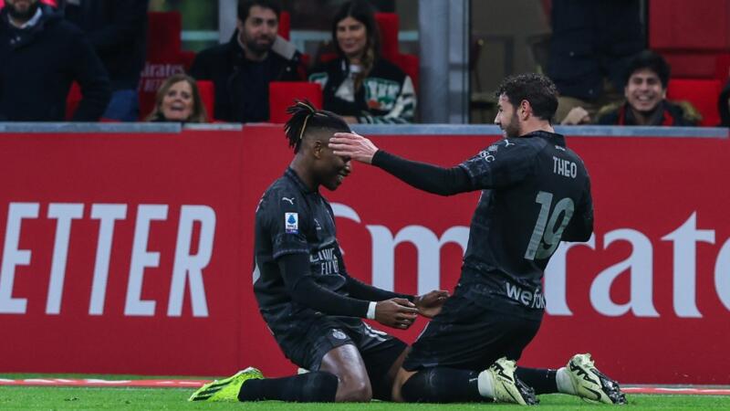 Il Milan piega 1-0 il Napoli, decisivo Theo Hernandez