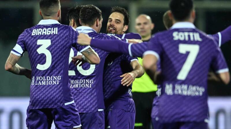 Fiorentina-Lazio 2-1, viola rilanciano ambizioni europee