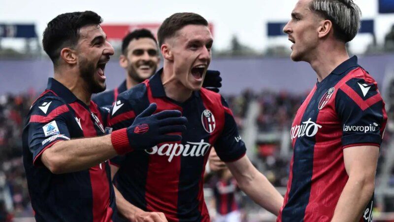 Bologna-Salernitana 3-0, rossoblù a -2 dalla Juventus