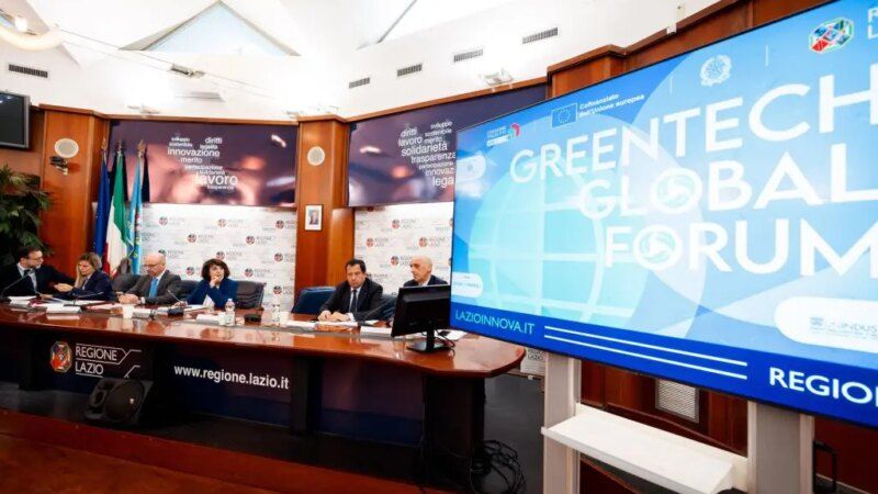 Regione Lazio, il 16-17 settembre a Roma il Greentech Global Forum 2024