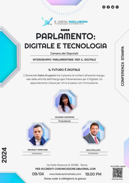 Conferenza “Parlamento: Digitale e tecnologia” presso la Camera dei Deputati